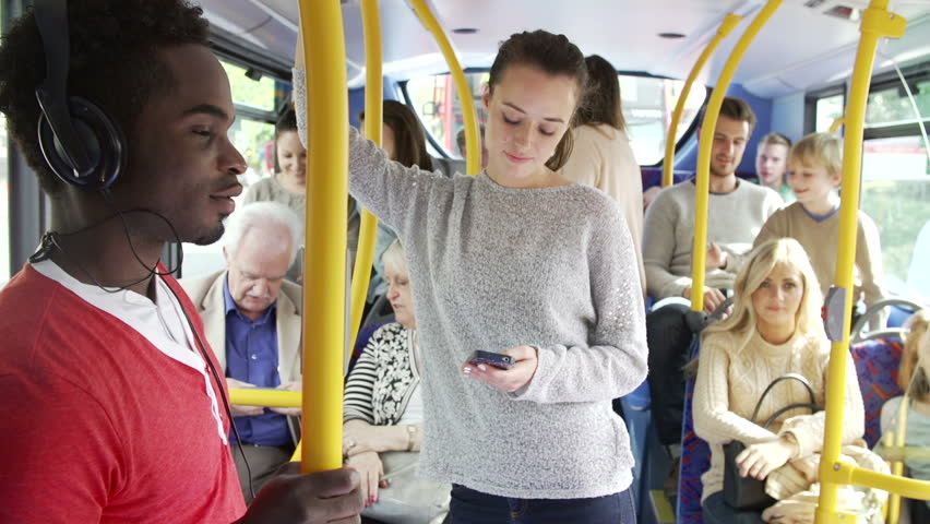 Zocken im Bus